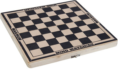 

ARNAWALI SPORTS MAGNATE MIND WATCH BEST WOODEN CHEES BOARD (SIZE - 12") WITHOUT CHESSMEN Board Game