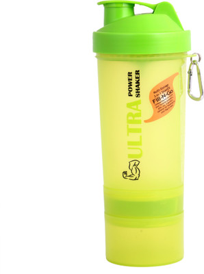 

STRONG GYM ACCESSORIES ULTRA SHAKER 600 ml Shaker(Pack of 1, Green)
