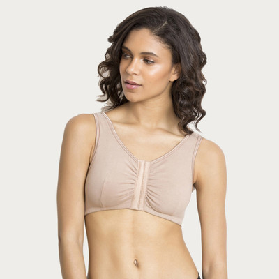 ZIVAME Pro Women Full Coverage Non Padded Bra(Beige)