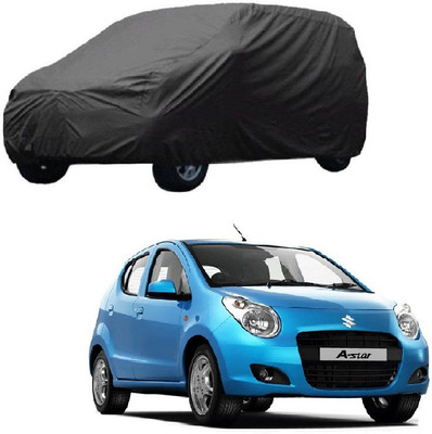 Furious3D Car Cover For Maruti Suzuki A-Star (Without Mirror Pockets)(Grey)