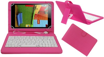 ACM Keyboard Case for Lenovo Phab Plus(Pink, Cases with Holder, Pack of: 1)