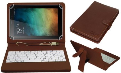 ACM Keyboard Case for Micromax Canvas Tab P701 Plus 7 inch(Brown, Cases with Holder, Pack of: 1)
