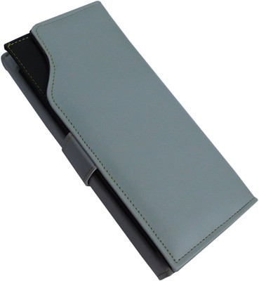 

SN LOUIS Women Casual Grey Artificial Leather Wallet(14 Card Slots), Silver