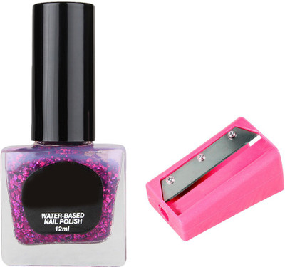 

Muren 2 in 1 water based peel off nail polish and cucumber mask peeler Pink(Set of 2)