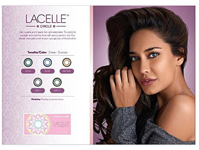 

Bausch & Lomb Lacelle Circle Monthly Color Lens - 2 Units (Blue) Half-yearly Contact Lens(-1, Blue, Pack of 2)