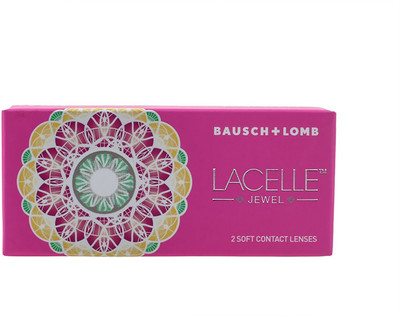 

Bausch & Lomb Lacelle Jewel Monthly Color Lens - 2 Units (T Brown) Half-yearly Contact Lens(-1, Brown, Pack of 2)