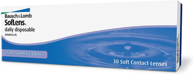 

Bausch & Lomb Soflens Daily Disposable Contact Lense - 30 Pieces (-1.75) Half-yearly Contact Lens(1.75, White, Pack of 30)