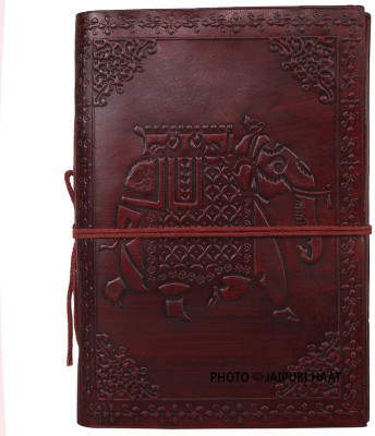 Jaipuri Haat B6 Notebook(JH-DL-BHAI-ELE, Brown)