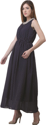 M&F Women Maxi Blue Dress