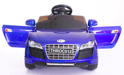 

Toy House R8 Spyder Rechargeable Painted with Remote for kids (2 to 4 yrs) Car Battery Operated Ride On(Blue)
