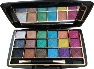

Shopping Zone 18 Colors Makeup EyeShadow 11.5 g (Black) 11.5 g(Multicolor)