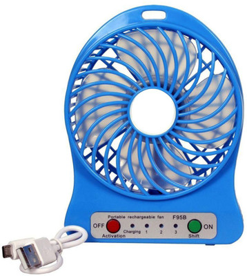 KBOOM New Arrival Mini Air Conditioner Usb Mini Cooler/mini Fan/ceiling/usb Fan For Kitchen/home/indoor/outdoor/office Ceiling/wall/exhaust/ Mini Fan/mini cooler 4 Blade Table Fan(Multicolor) available at flipkart for Rs.239