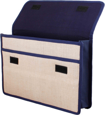 ZesTale Jute Document Folder Bag(Set Of 1, Multocolor)