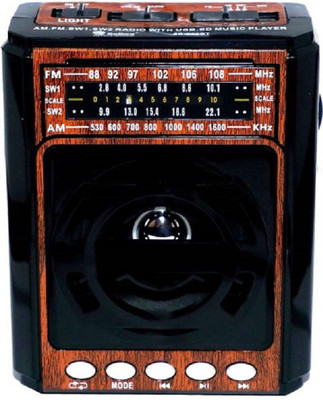 

CRETO latest 4band fm/am/sw fm radio support bluetooth, aux in, headphone out, memory card, usb pendrive FM Radio(wooden)