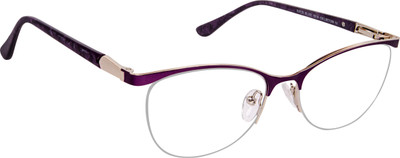 

David Blake Half Rim Cat-eyed Frame(52 mm