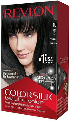 

RevloneColoresilk permanent hair color - black (10 NOIR] Hair Color(BLACK)