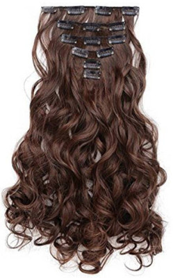 

Fully Curly 6 Pcs And 14 Clips Extension For Short Women And Girls Hair Extension