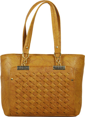

QT sizzling Hand-held Bag(Brown)