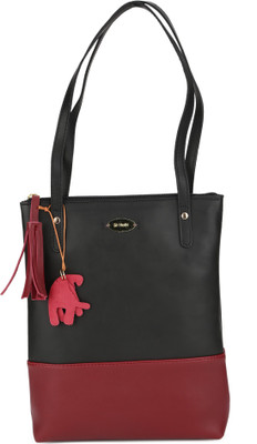 

St Holii Tote(Black, Maroon)