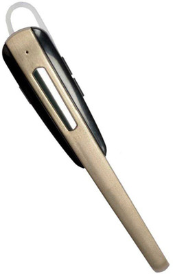 VOZC HM1000 Bluetooth Headset with Mic(Gold, In the Ear)