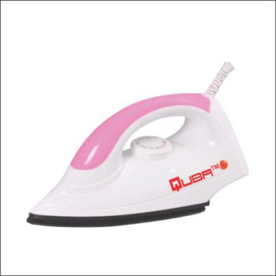 

Quba Non Stick Coated Sole Plate Automatic Thermostat 750 Watt Dry Iron(Pink)