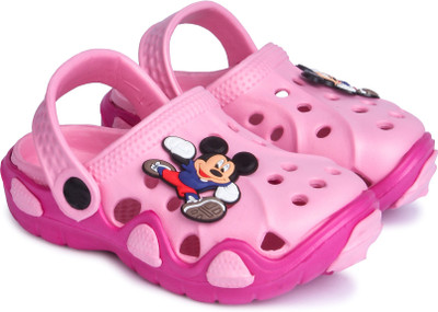 

Feet Essentials Boys & Girls Slip-on Clogs(Pink