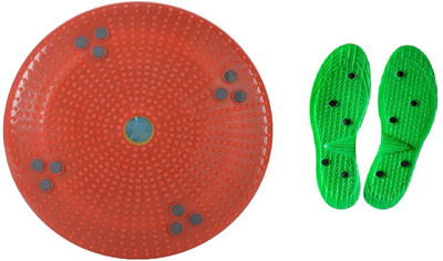 

NP NAVEEN PLASTIC Acupressure Deluxe Twister A weight Reducing Device With Yoko Height Increasing Device Gym & Fitness Kit
