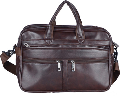 KUBER INDUSTRIES 15.6 inch Laptop Case(Brown)