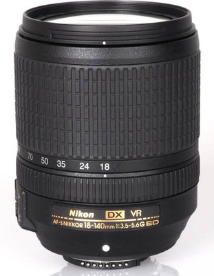 

Nikon AF-S DX NIKKOR 18-140 mm f/3.5-5.6 G ED VR Lens(Black, 18-140 mm)