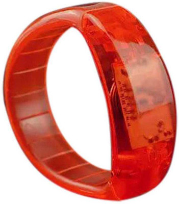 

XYDROZEN ® Indian red - Vibrate Rock Led Bracelet Cool Vibrate Activated LED Front Light(Indian red)