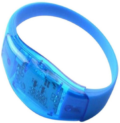 

XYDROZEN ® Sapphire - Activated Glows Wristband,Party Rave Concert Voice Control LED Light Bracelet Bangle Sound Activated Glows LED Front Light(Sapphire), Blue