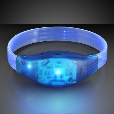 

XYDROZEN ™ Electric blue - Light Up Blue Sound Activated LED Bracelet LED Front Light(Electric blue)