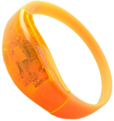 

XYDROZEN ™ Bittersweet - TOOGOO(R)Voice Activated Sound Control Led Intermittent Bracelet Band Night Club Main Color: Orange LED Front Light(Bittersweet)