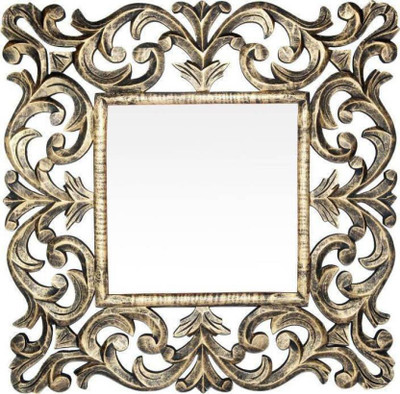 A..R Handicraft tyhjk75 Decorative Mirror(Square Finish : Glossy)