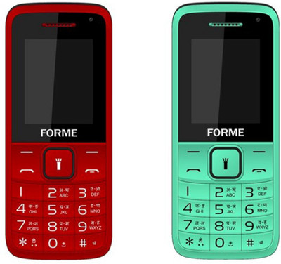 

Forme N6 Combo of Two Mobiles(Red & Green)