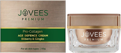 

Jovees Premium Pro-Collagen Age Defence Cream Bilberry & Gingko,(50 g)