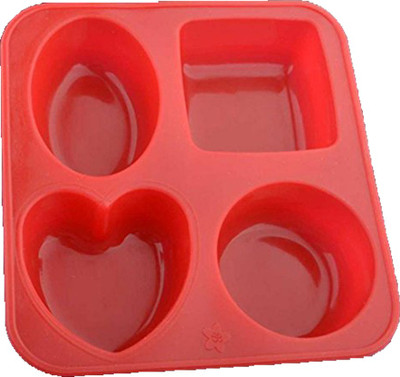 Perfect Pricee Silicone Cupcake/Muffin Mould 4(Pack of 1)