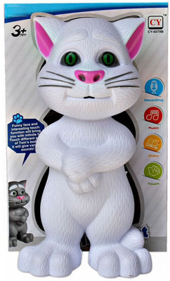 

FLAME Intellegent Talking Tom Cat(White)