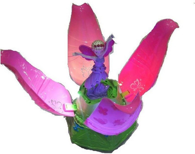 

Baby Tintin Dream Princess Lotus Flower Fairy Musical Doll With Music And 4D Lights For Kids(Multicolor)