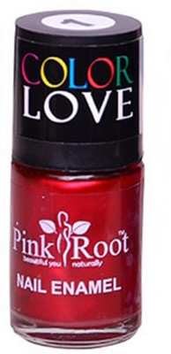 

Pink Root Nail Paint No. 01 MAROON 15 ml Maroon