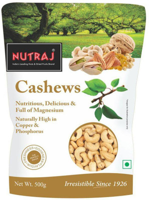 

Nutraj Healthy Bites W320 Cashews(500 g, Pouch)