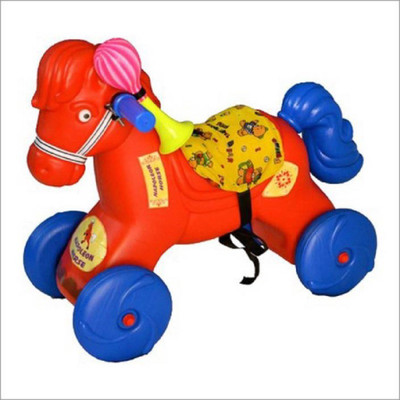 

KIDLAND Ride on Nepoleon Horse(Multicolor)