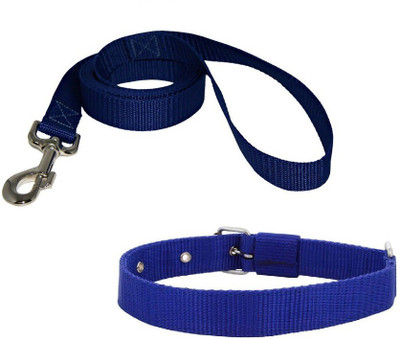 

Furious3D Dog Collar & Leash(, BLUE