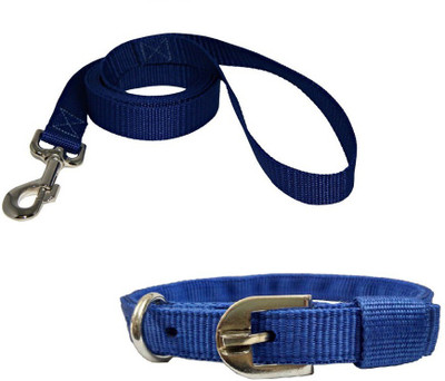 

Furious3D Dog Collar & Leash(, Blue