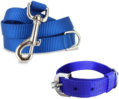 

Furious3D Dog Collar & Leash(, Blue