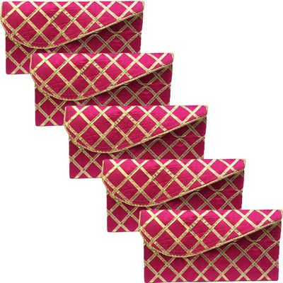 

Shubh Shagun Wedding Birthday Anniversary Money Pouch(Pink)