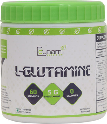 

Dynami Nutrition L-Glutamine Glutamine(300 g, Unflavoured)