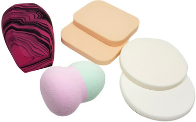 

Prime Make up sponge Face Beauty Blender Puff, 10 Gram, Multicolor, Pack of 1 (11428)