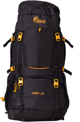 

F Gear Terra Rucksack - 80(Black, Yellow)