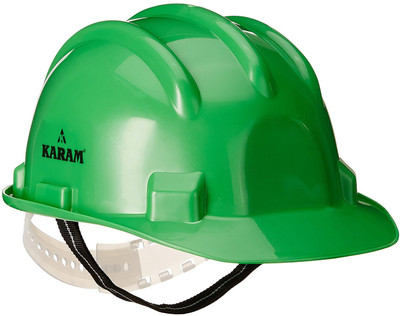 

Karam PN 501 Green Construction Helmet(Size - Free Size)